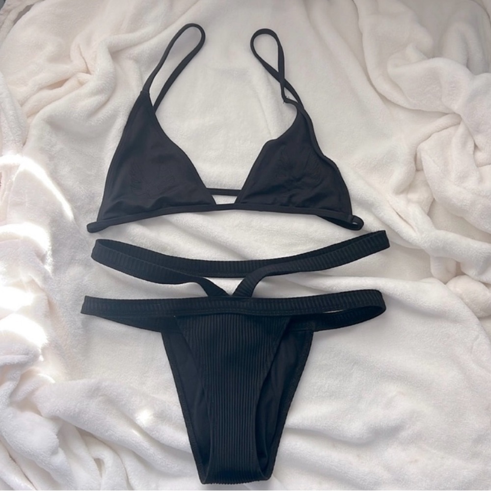 RARE Minimale Animale Ribbed Bikini. Size Large